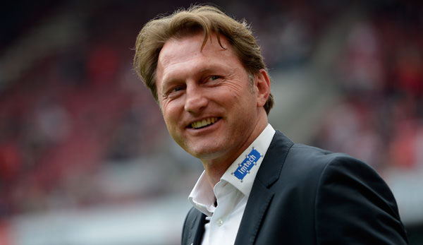 Ralph Hasenhuttl during his time at RB Leipzig. (Getty Images)