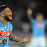 Lorenzo Insigne ecstatic after Napoli's win. (Getty Images)
