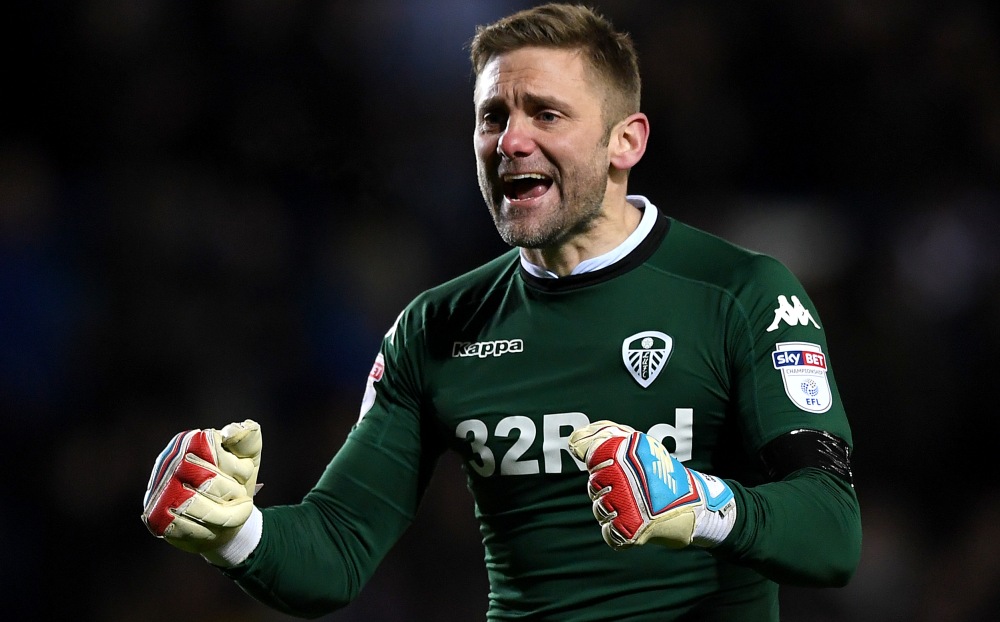 Goalkeeper Rob Green spent the 2016/17 season at Elland Road after signing on a free transfer from QPR. (Getty Images)