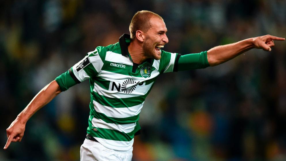 Bas Dost was a prolific goalscorer for Sporting Lisbon. (Getty Images)