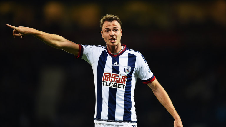 Jonny Evans got relegated with West Brom. (Getty Images)