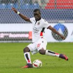 OGC Nice defender Malang Sarr in action. (Getty Images)