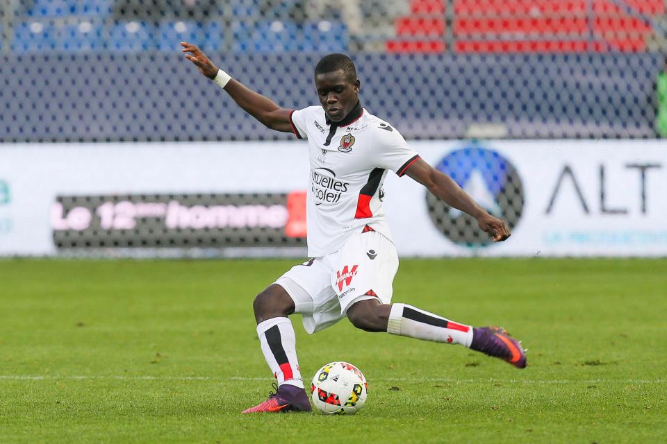 OGC Nice defender Malang Sarr in action. (Getty Images)
