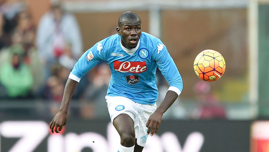 Napoli defender Kalidou Koulibaly in action. (Getty Images)