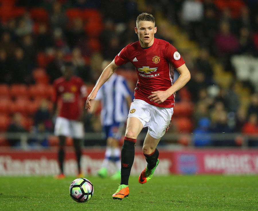 Scott McTominay in action for Manchester United. (Getty Images)