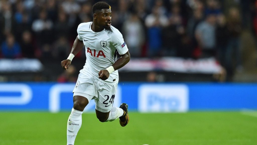 Tottenham right-back Serge Aurier has shown an instant improvement. (GETTY Images)