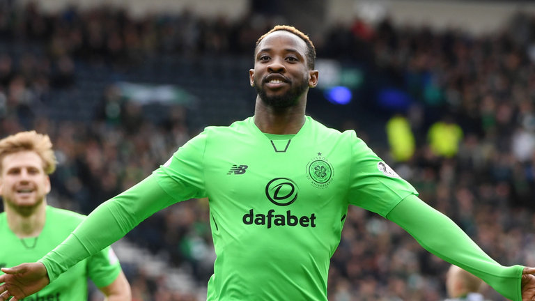 Moussa Dembele in action for Celtic. (Getty Images)