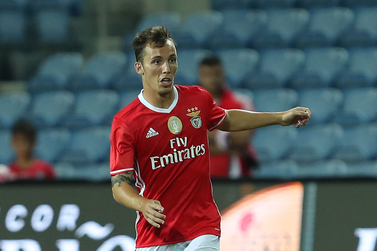 Benfica left-back Alejandro Grimaldo in action. (Getty Images)