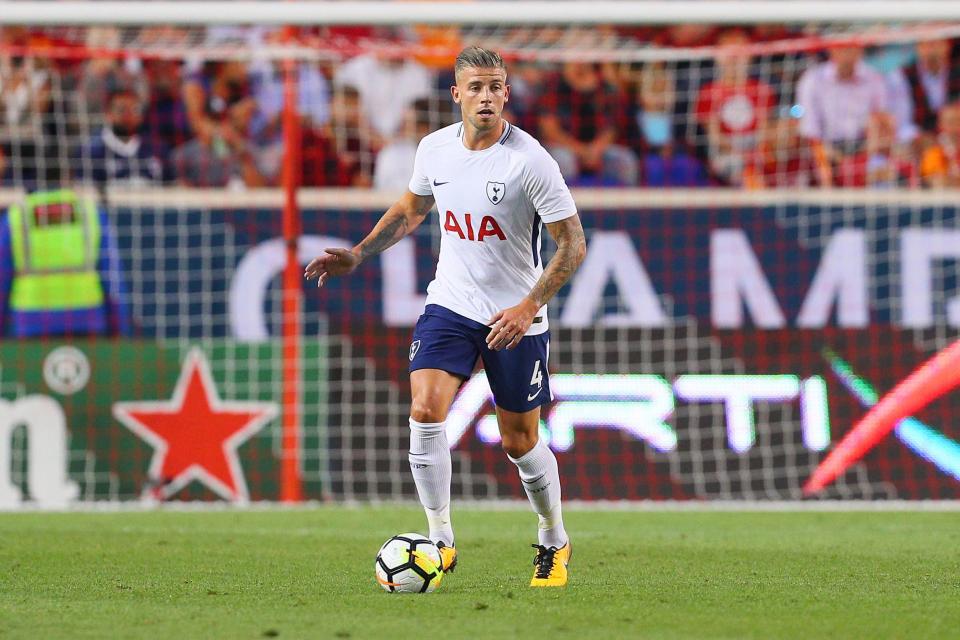 Tottenham defender Toby Alderweireld in action. (Getty Images)