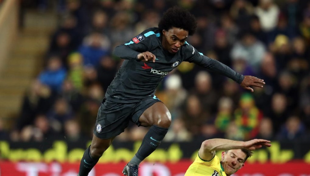 Willian has played over 300 games for Chelsea. (Getty Images)