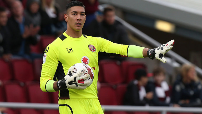 Neil Etheridge in action for Walsall. (Getty Images)