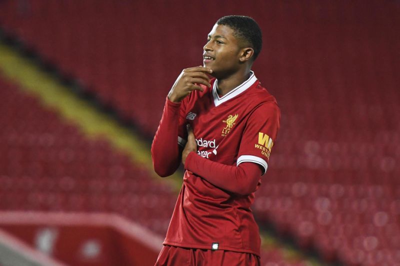 Rhian Brewster is highly-rated at Liverpool