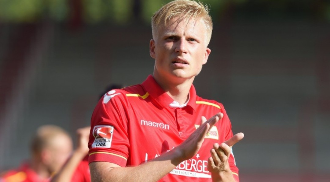 Kristian Pedersen during his time at Union Berlin. (Getty Images)