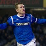 Steven Davis in action for Rangers during his first spell at the club. (Getty Images)