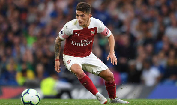 Lucas Torreira in action for Arsenal. (Getty Images)