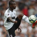 Fulham midfielder Jean Michael Seri controls the ball. (Getty Images)