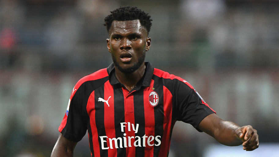 Franck Kessie in action for AC Milan. (Getty Images)