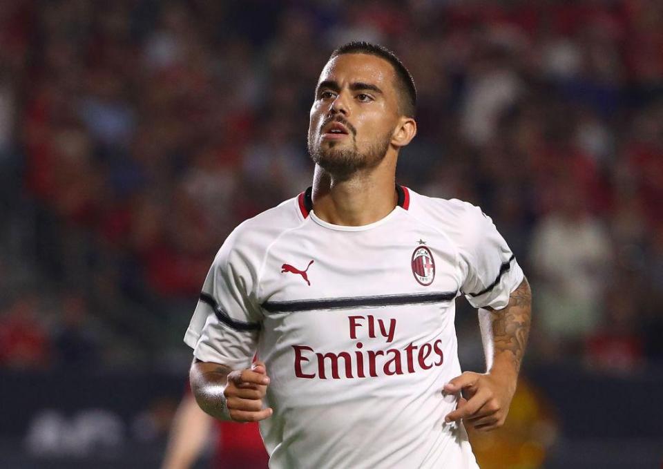 Suso in action for AC Milan. (Getty Images)