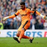 Rangers goalkeeper Wes Foderingham in action. (Getty Images)