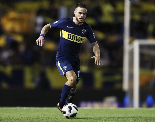 Nahitan Nandez in action for Boca Juniors. (Getty Images)