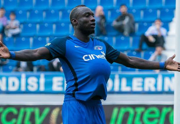 Mbaye Diagne is currently on loan at Club Brugge from Galatasaray. (Getty Images)