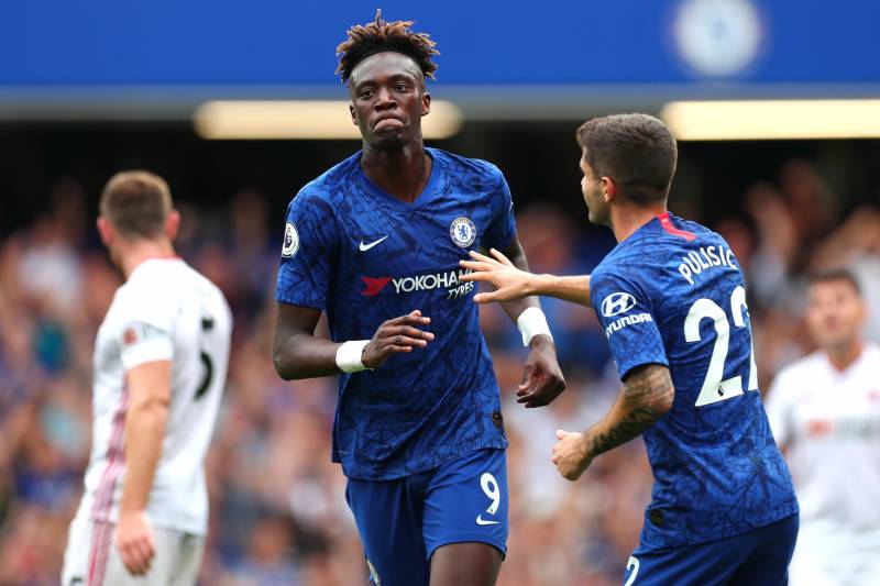 Chelsea striker Tammy Abraham has been in great form this season. (Getty Images)