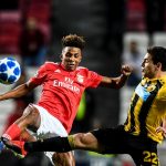 Benfica midfielder Gedson Fernandes in action. (Getty Images)