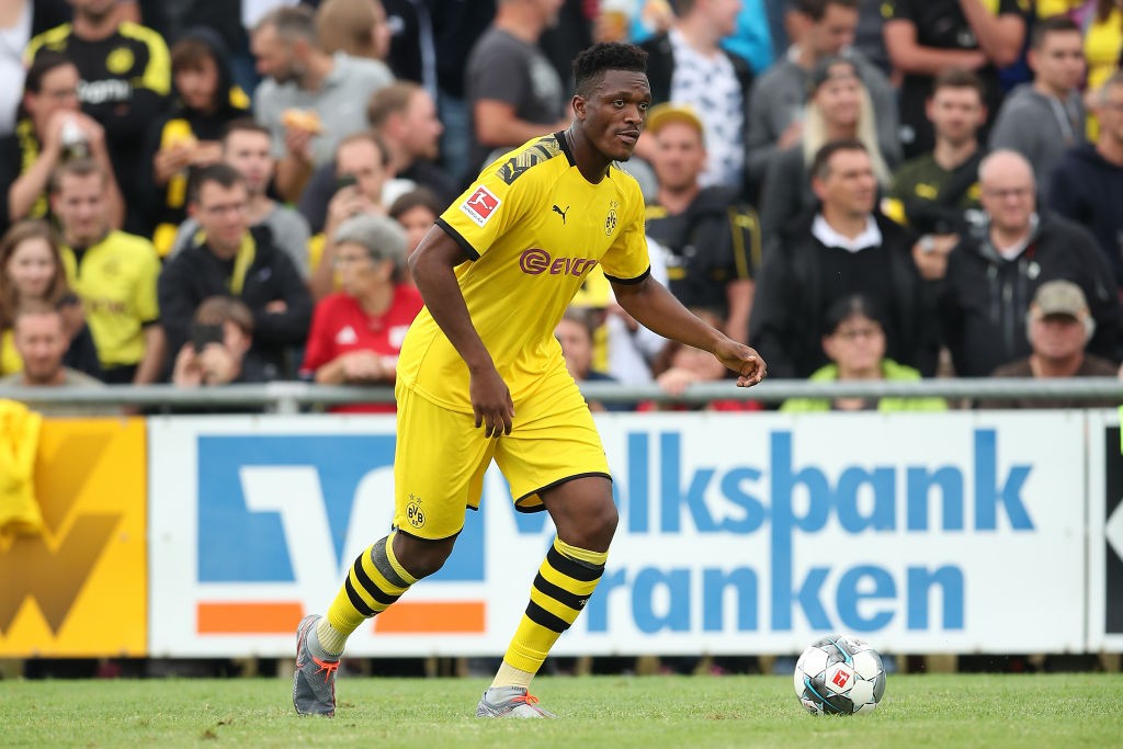 Borussia Dortmund Dan-Axel Zagadou hasn't played much this season. (Getty Images)