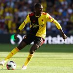 Abdoulaye Doucoure in action during a Premier League encounter between Watford and Arsenal. (Getty Images)