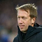 Brighton boss Graham Potter on the sidelines. (Getty Images)