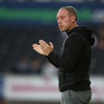 Swansea City Head Coach Steve Cooper looks on during the Carabao Cup First Round match between Swansea City and Northampton Town at Liberty Stadium. (Getty Images)