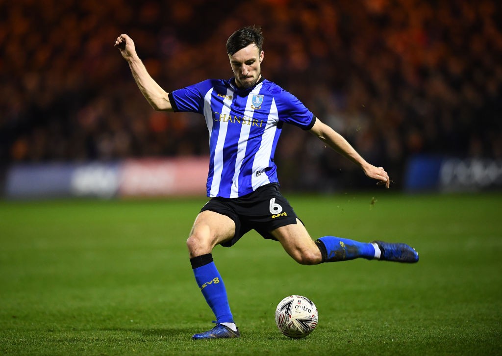 Morgan Fox of Sheffield Wednesday in action during the FA Cup Third Round Replay match between Luton Town and Sheffield Wednesday at Kenilworth Road on January 15, 2019 in Luton, United Kingdom. (Getty Images)