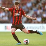 Jack Simpson of Bournemouth during the Pre-Season Friendly match between AFC Bournemouth and SS Lazio at Vitality Stadium on August 02, 2019 in Bournemouth, England. (Getty Images)