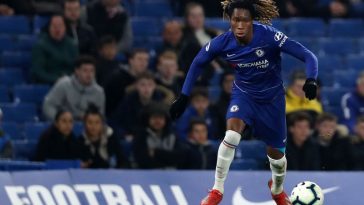 Tariq Uwakwe of Chelsea in action during the Premier League 2 match between Chelsea and Arsenal at Stamford Bridge on April 15, 2019 in London, England. (Getty Images)