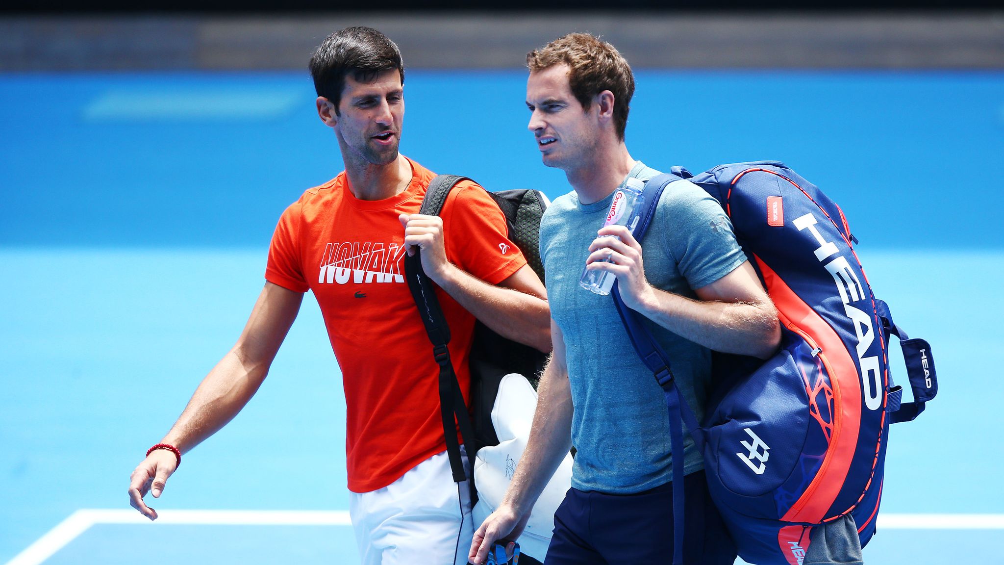 Novak Djokovic could not stomach some of the bits from the documentary of Andy Murray