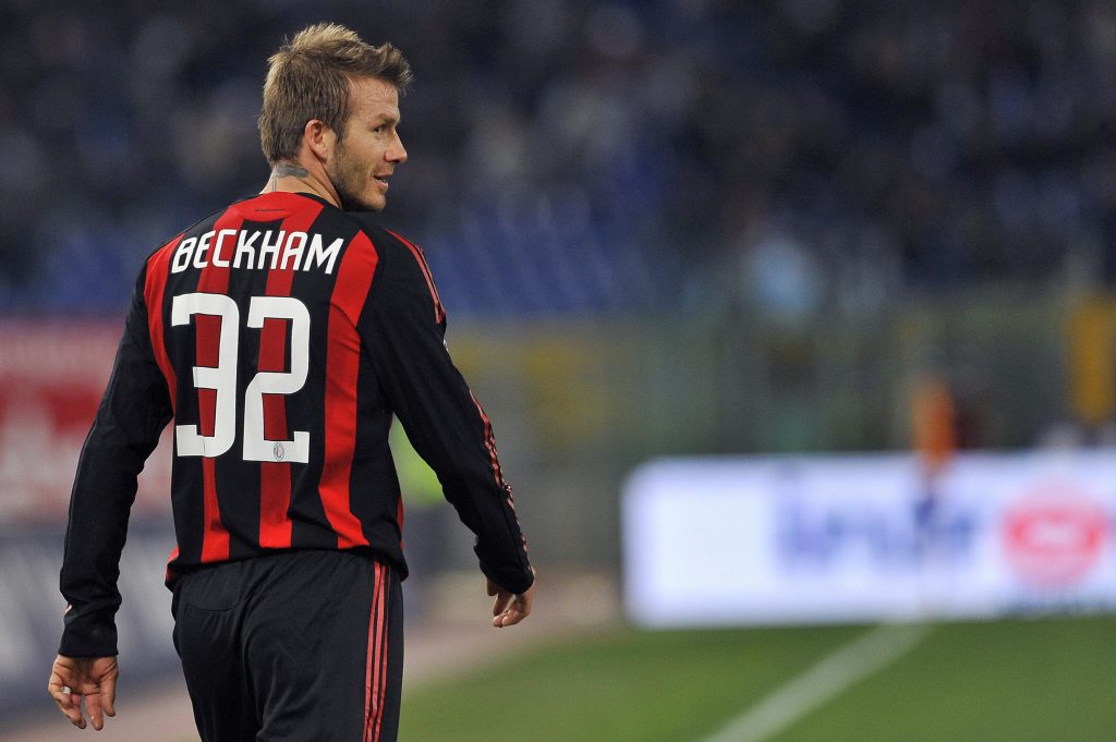 David Beckham for AC Milan