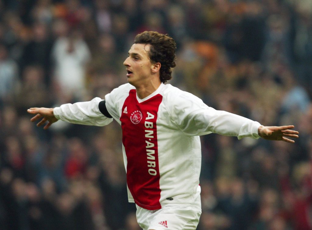 Zlatan Ibrahimovic started a name for himself at Ajax