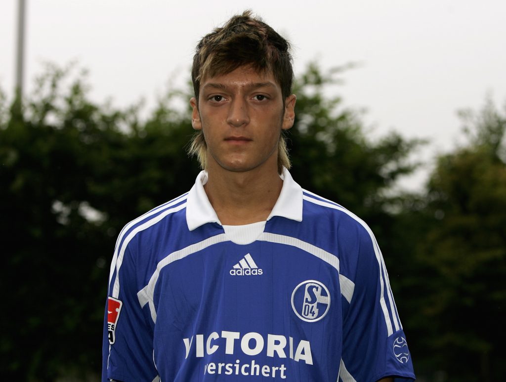 Mesut Ozil during his Schalke days