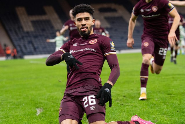 Josh Ginnelly has signed for Hearts on a permanent deal