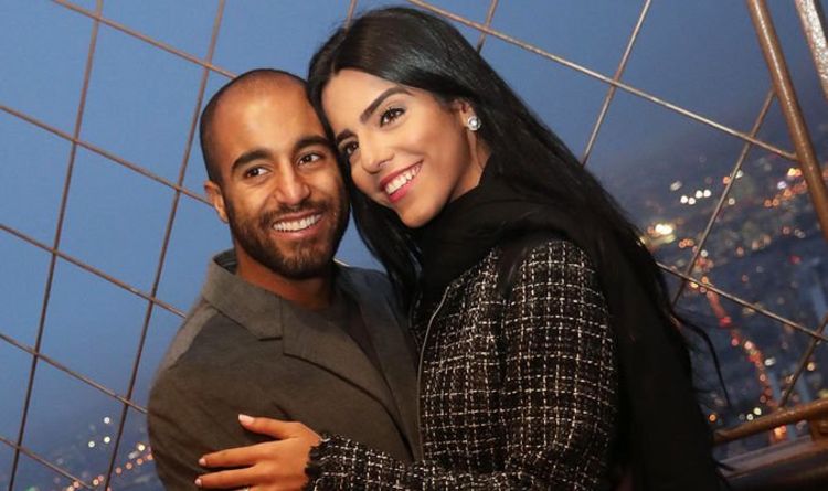 Lucas Moura and Larissa Saad got married in 2016. (Image: GETTY)