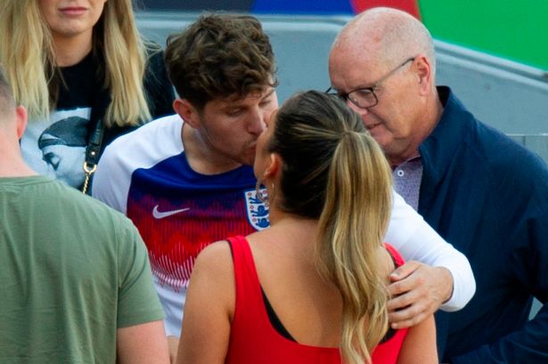 John Stones met with his girlfriend in 2019. (Image: Andy Stenning / Daily Mirror))