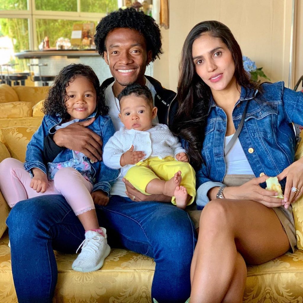 Melissa Botero and Juan Cuadrado are proud parents of two beautiful daughters. (Picture was taken from WTfoot)