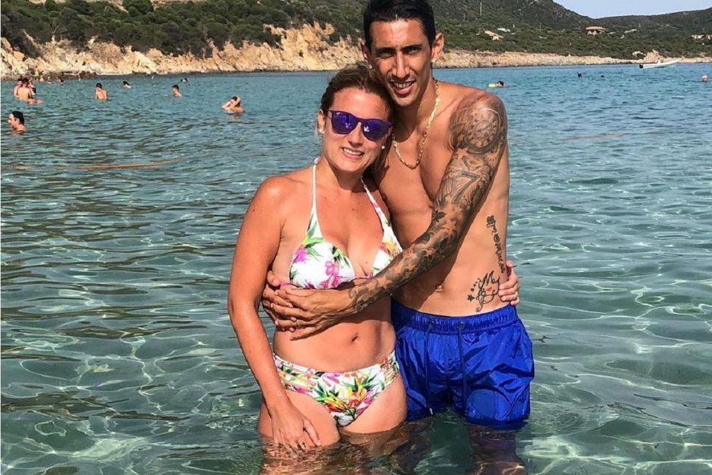 Di Maria and Jorgelina during vacation. (Picture: Instagram Jorgelina Cardoso)