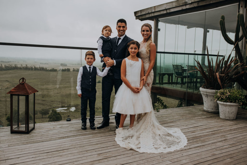 Suarez and Sofia during their wedding ceremony in 2019. (Picture was taken from yolancris.com)