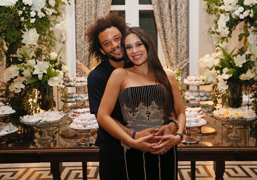 Marcelo Vieira met with his wife when he was a teenager. (Picture was taken from WTFoot)