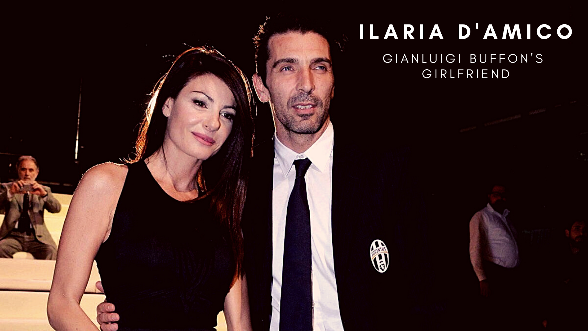 Gianluigi Buffon with girlfriend Ilaria D'Amico. (Picture was taken from SportMob)