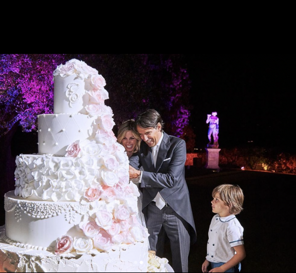 Simone Inzaghi got married on June 3 2018 with wife Gaia 