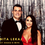 Granit Xhaka Wife Leonita Lekaj Wiki 2022- Age, Net Worth, Career, Kids, Family and more. (Original Image by Getty Images via The Sun)
