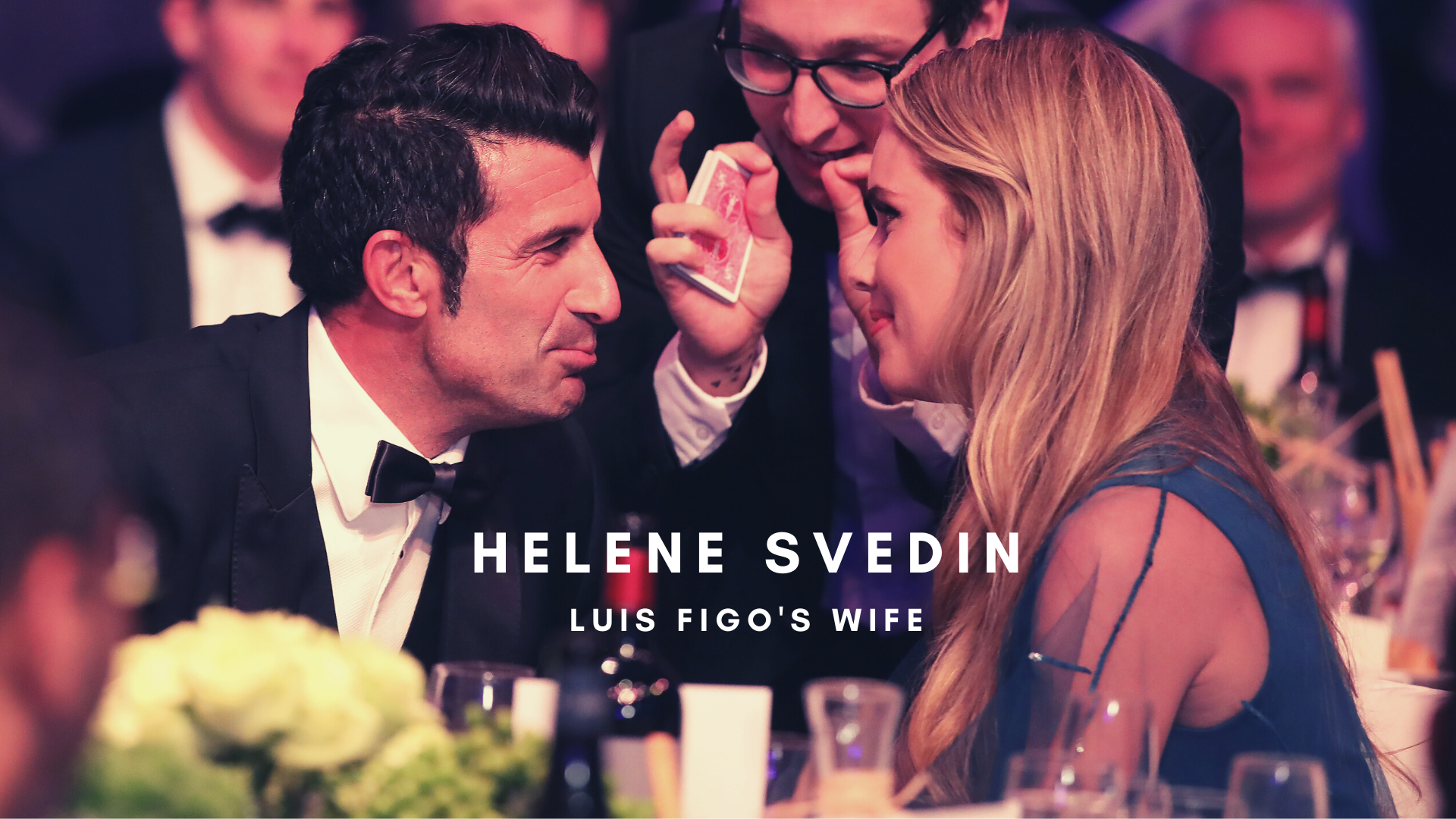 Luis Figo Wife Helene Svedin Wiki 2022- Age, Net Worth, Career, Kids, Family and more. (Photo by Alexander Hassenstein/Getty Images for Laureus)