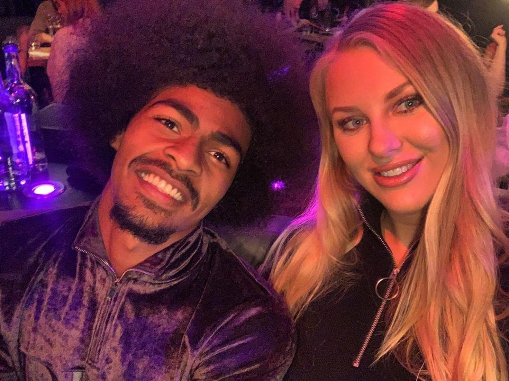 Olivia Fountain and Hamza Choudhury are yet to get married. (Picture was taken from Premier League News Now)